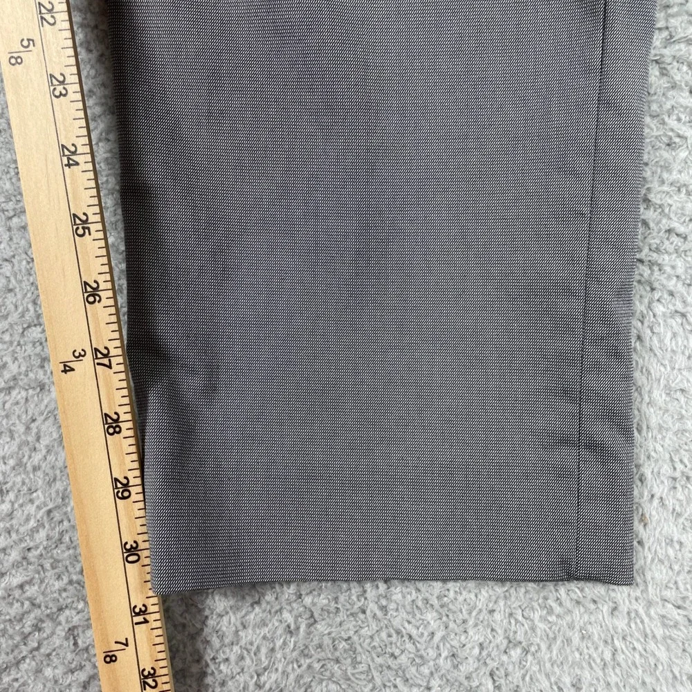Banana Republic Standard Fit Dress Pants Mens 33x32 (Fits 33x31) Grey Stretch